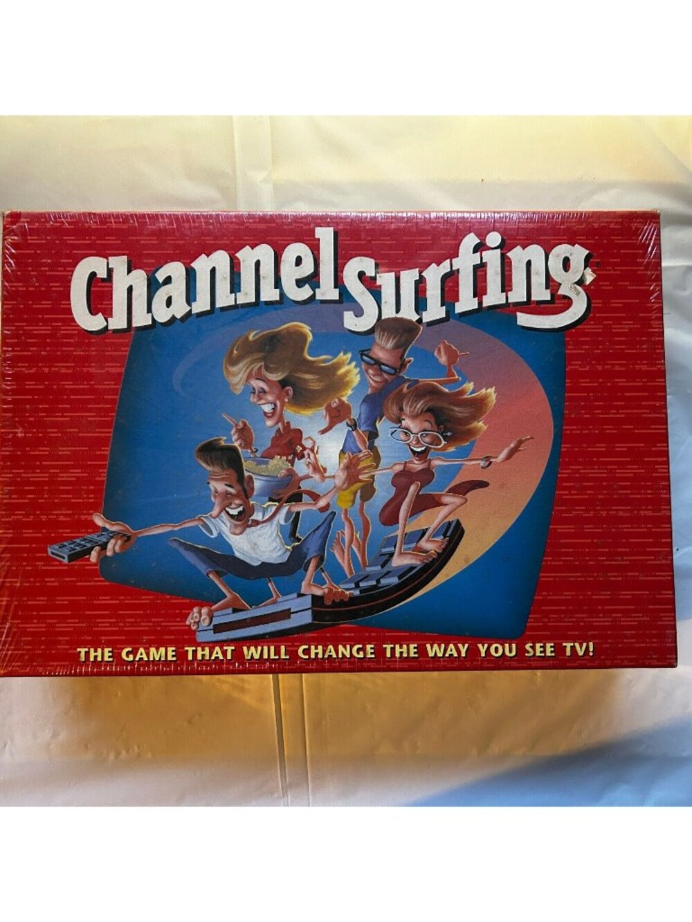 Channel Surfing Game NIB Sealed Milton Bradley 12+ TV 1 Or More Players 1994